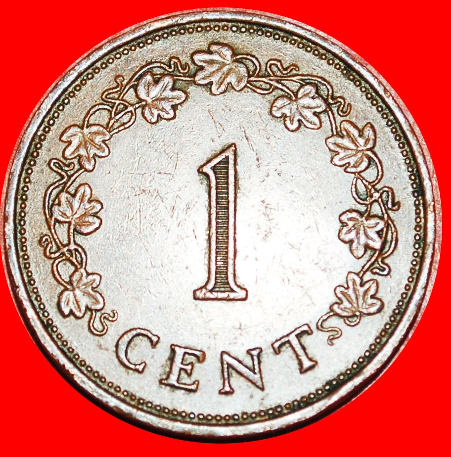  * GEORGE CROSS and 4 DOLPHINS 1972-1982: MALTA ★ 1 CENT 1972! DRAGON!★LOW START ★ NO RESERVE!   