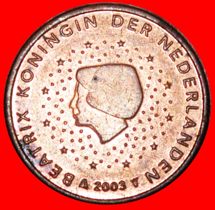  * SILHOUETTE (1999-2013): NETHERLANDS ★ 2 EURO CENTS 2003 MINT LUSTRE! LOW START ★ NO RESERVE!   