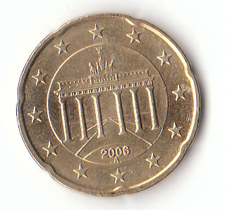  20 Cent Deutschland 2006 A (F056)b.   
