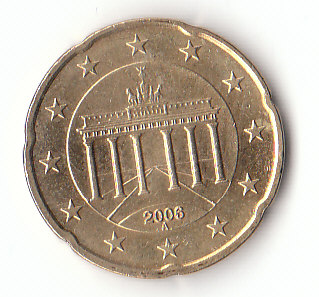 20 Cent Deutschland 2006 A (F056)b.