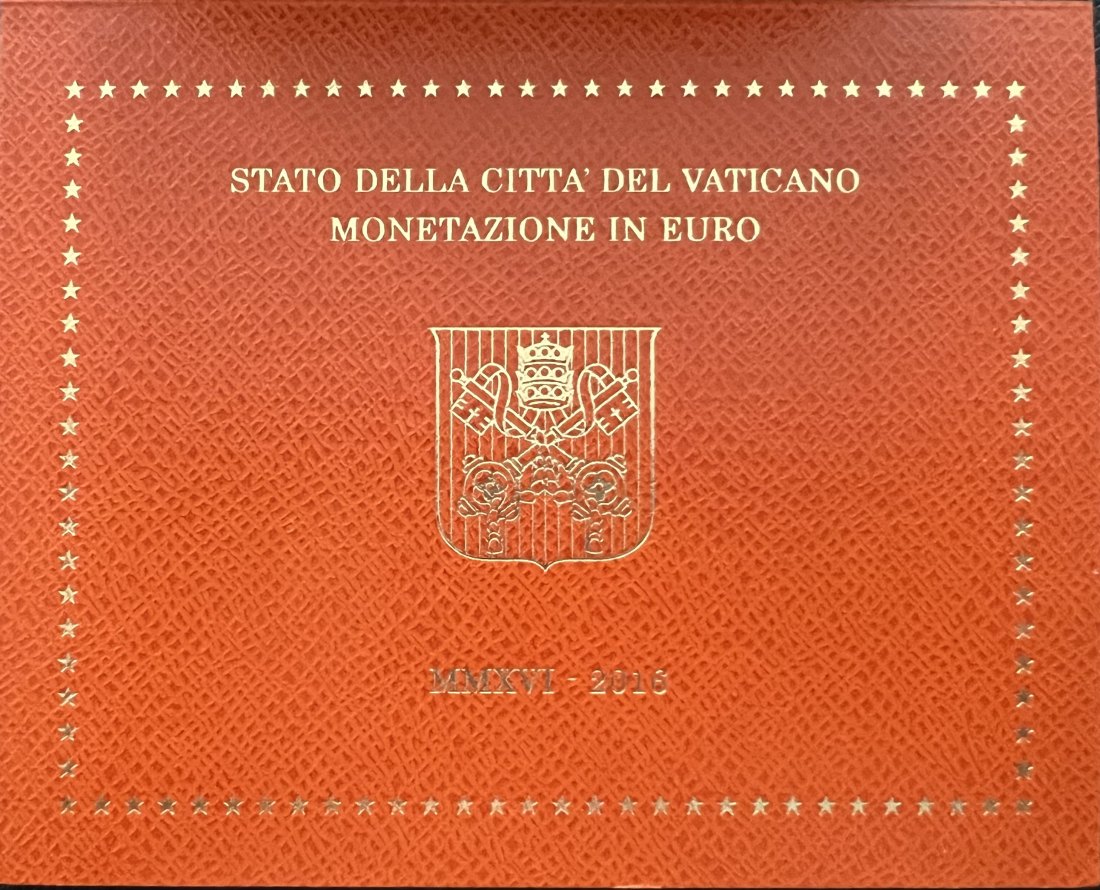  offizieller KMS Vatikan 2016 Papst Franziskus 2016 Jubiläum der Barmherzigkeit, im original Folder   