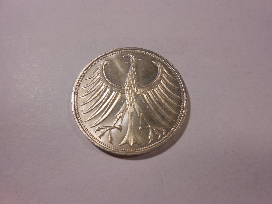  Deutschland 5 DM Silberadler* 1973 J   