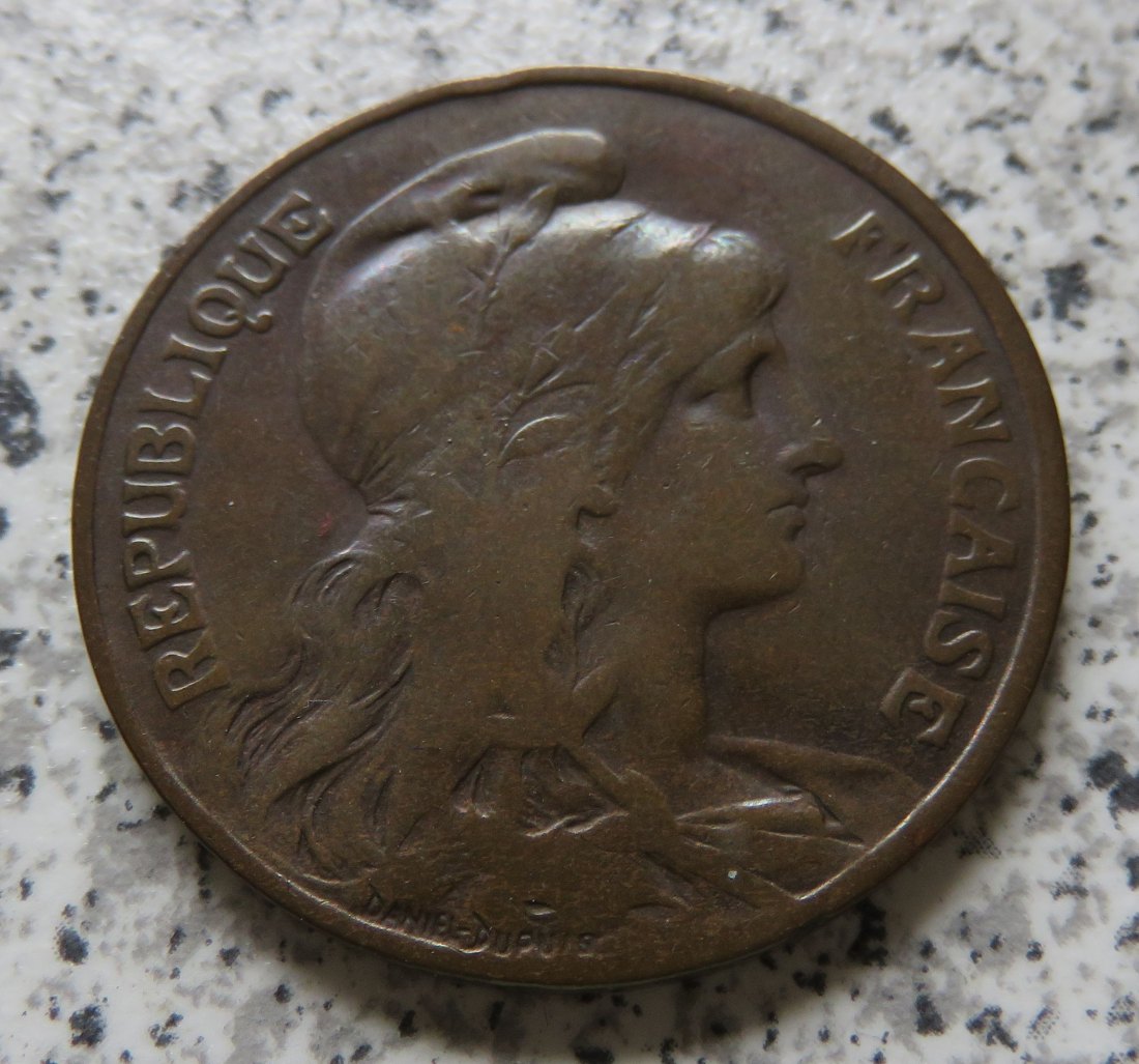  Frankreich 10 Centimes 1902   