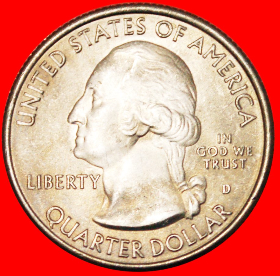  * LINCOLN BRIDGE: USA★1/4 DOLLAR 2011P~UNC FROM ROLLS! WASHINGTON (1789-1797) LOW START★ NO RESERVE!   