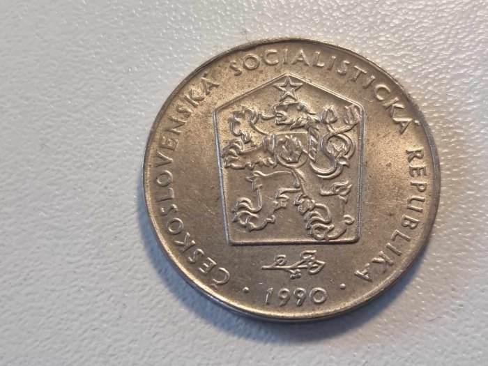  Tschechoslowakei 2 Kronen 1990 VZ   
