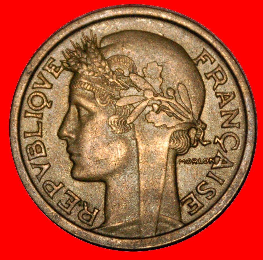 * 2 SOLD CORNUCOPIAS (1931-1941): FRANCE ★ 1 FRANC 1938 DIE 2! LOW START ★ NO RESERVE!