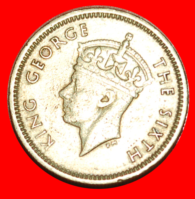  * GROSSBRITANNIEN: HONG KONG ★ 5 CENTS 1950 4 SCHRIFT VON CHINA (1949-1950)! OHNE VORBEHALT!   