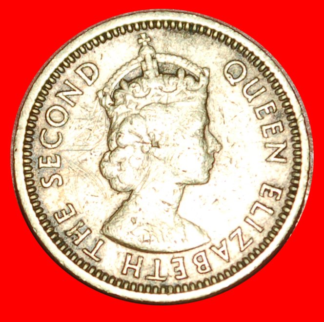  * GREAT BRITAIN (1958-1967): HONG KONG (CHINA) ★ 5 CENTS 1963! ELIZABETH II ★LOW START ★ NO RESERVE!   