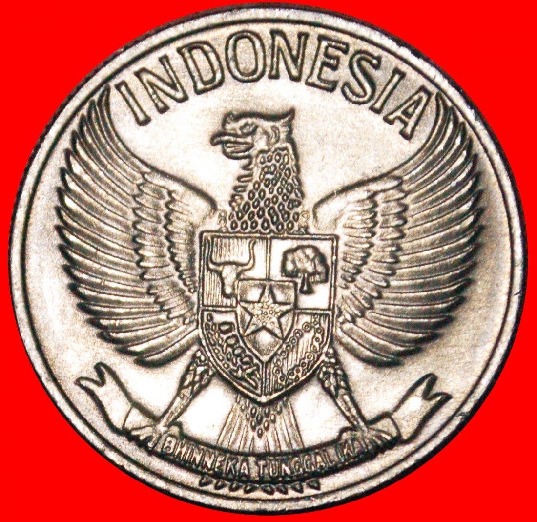  * SOLAR ECLIPSE (1959-1961): INDONESIA ★ 50 SENS 1961 UNC MINT LUSTRE!★LOW START! ★ NO RESERVE!   