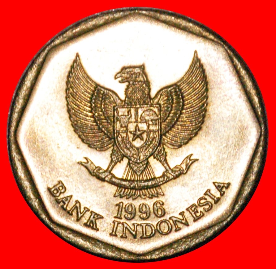  * GARUDA AND BULLS (1991-1998): INDONESIA ★ 100 RUPIAH 1996 MINT LUSTRE! LOW START ★ NO RESERVE!   