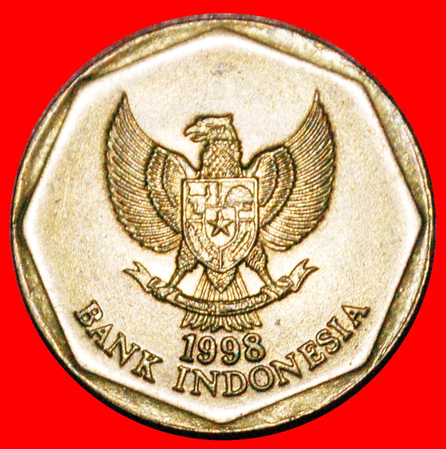  * GARUDA UND STIER (1991-1998): INDONESIEN ★ 100 RUPIAH 1998 uSTG STEMPELGLANZ! OHNE VORBEHALT!   