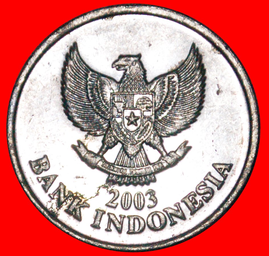 * BIRD (1999-2005): INDONESIA ★ 100 RUPIAH 2003 MINT LUSTRE! LOW START ★ NO RESERVE!   