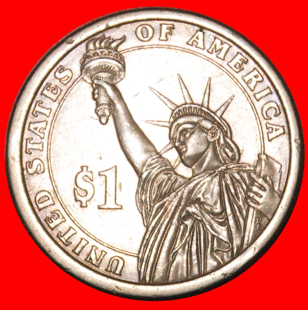  * KEINE GLATTE KANTE: USA ★ 1 DOLLAR 2007P WASHINGTON (1789-1797)!★OHNE VORBEHALT!   