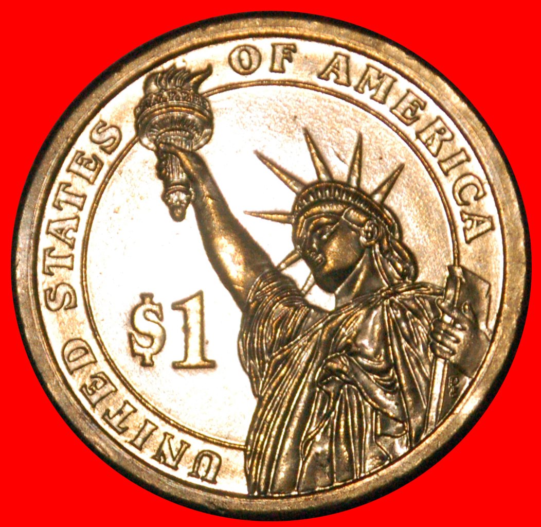  * ANDREW JOHNSON (1865-1869): USA ★ 1 DOLLAR 2011P STG STEMPELGLANZ!★OHNE VORBEHALT!   