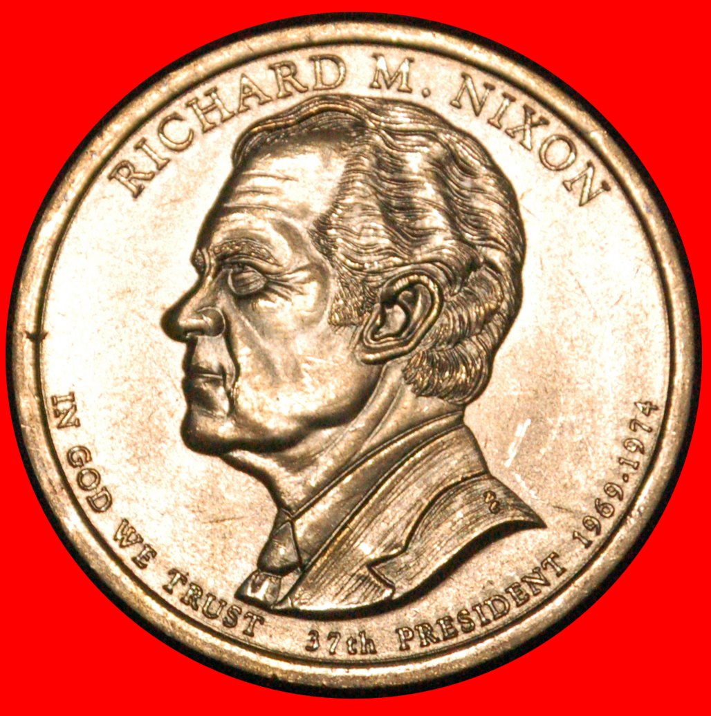  * RICHARD NIXON (1969-1974): USA ★ 1 DOLLAR 2016P STG STEMPELGLANZ!★OHNE VORBEHALT!   