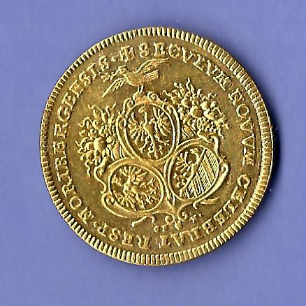  Nürnberg Doppelducat 1700 st- RRR Gold Golden Gate Münzenankauf Koblenz Frank Maurer X251   