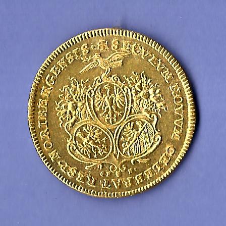  Nürnberg Doppelducat 1700 vz-st RRR Gold Golden Gate Münzenankauf Koblenz Frank Maurer X252   