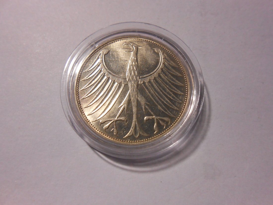  Deutschland 5 DM Silberadler³ 1974 D   