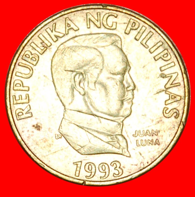  * SCHMETTERLING (1991-1994): PHILIPPINEN ★ 25 SENTIMO 1993 UNGEWÖHNLICH! ★OHNE VORBEHALT!   