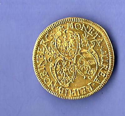  Nürnberg Ducat 1649 st RRR Golden Gate Münzenankauf Koblenz Frank Maurer X330   