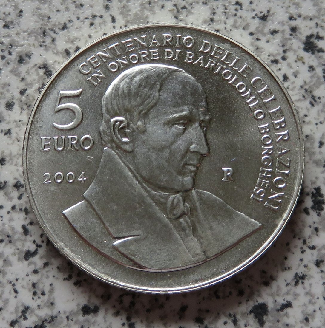  San Marino 5 Euro 2004   