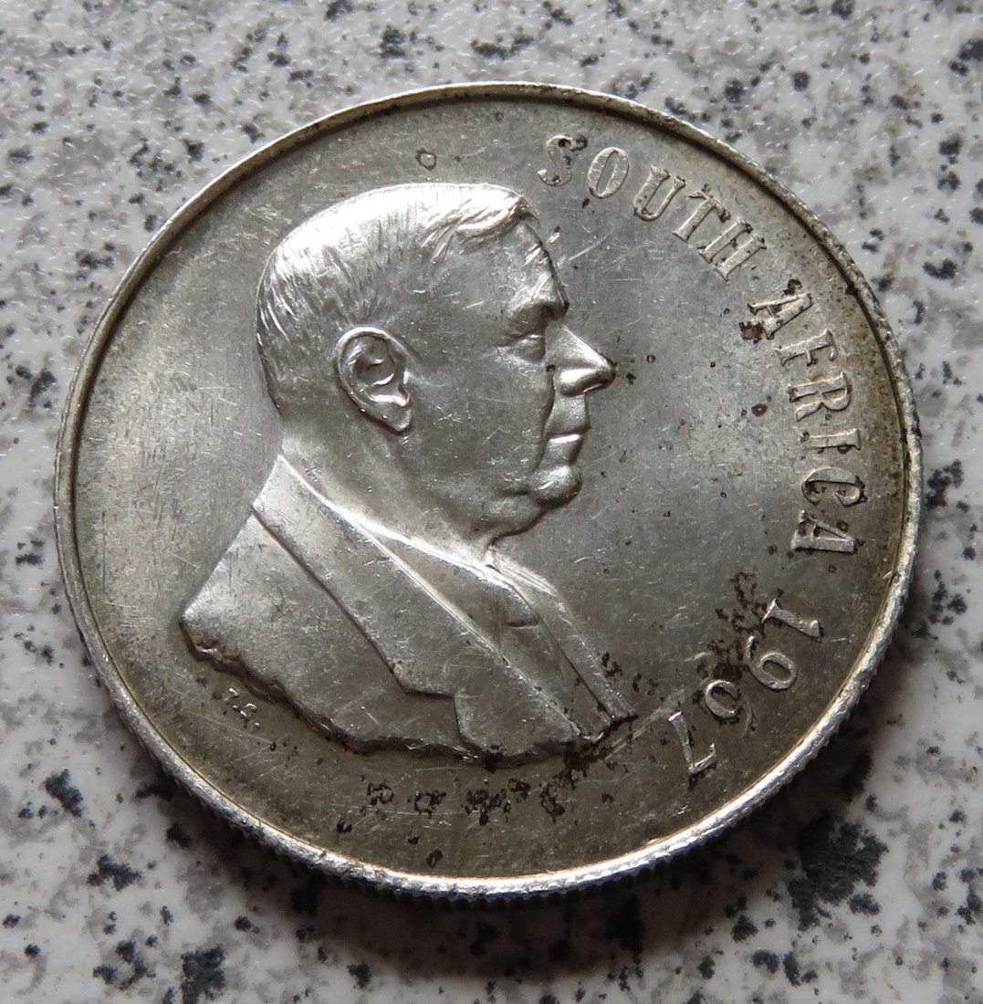  Südafrika 1 Rand 1967   