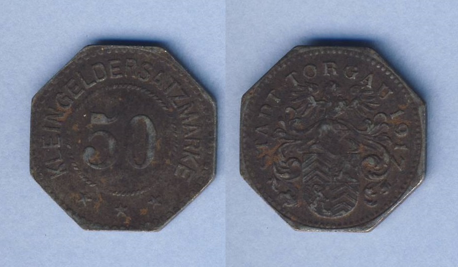  Torgau 50 Pfennig 1917   