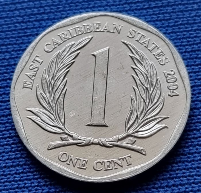 11423(6) 1 Cent (East Caribbean States) 2004 in UNC- .............................. von Berlin_coins   