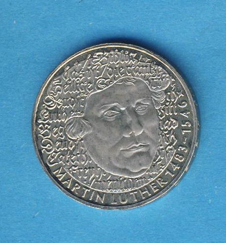  5 DM Luther 1983 G   
