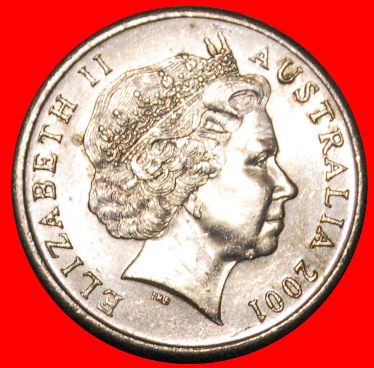  * ECHIDNA 1999-2019:AUSTRALIEN★5 CENT 2001 VZGL STEMPELGLANZ★ELISABETH II. 1953-2022★OHNE VORBEHALT!   