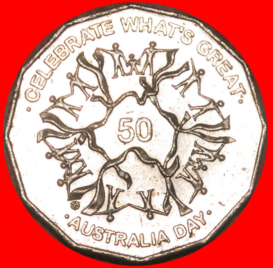 * AUSTRALIA DAY 1788: AUSTRALIA ★ 50 CENTS 2010! ELIZABETH II 1953-2022★LOW START ★ NO RESERVE!