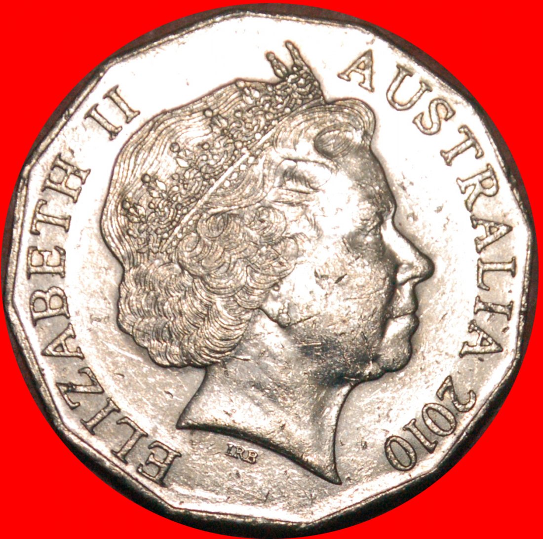  * AUSTRALIEN TAG 26 JANUAR 1788: AUSTRALIEN ★ 50 CENTS 2010!★ELIZABETH II. 1953-2022★OHNE VORBEHALT!   