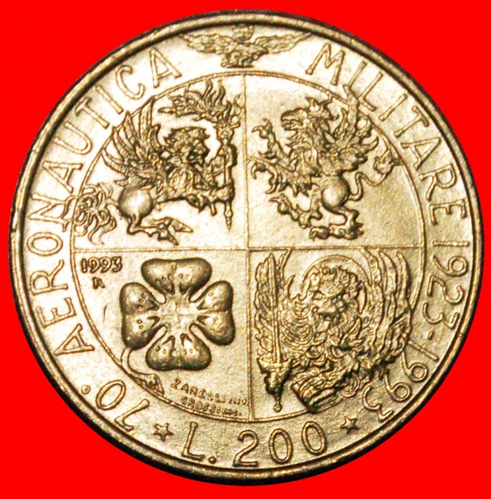 * FANTASTISCHE TIERE: ITALIEN ★ 200 LIRE 1923-1993R!★OHNE VORBEHALT!