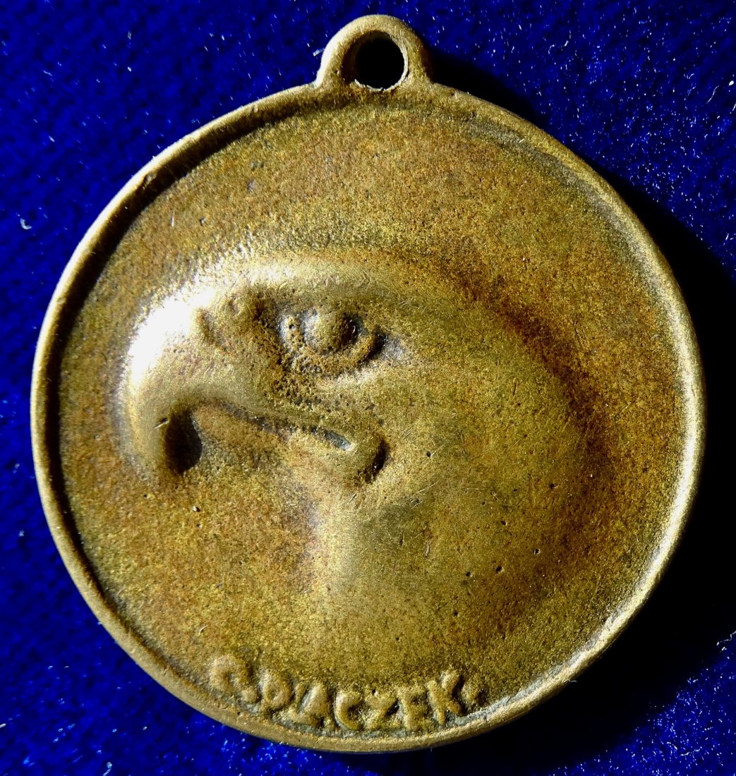  Berliner Staffel 1926 Guss- Medaille von Otto Placzek   