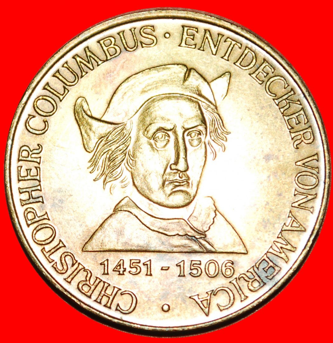  * SHIP: GERMANY ★ GREAT NAVIGATOR CHRISTOPHER COLUMBUS (1451-1506)!★LOW START ★ NO RESERVE!   