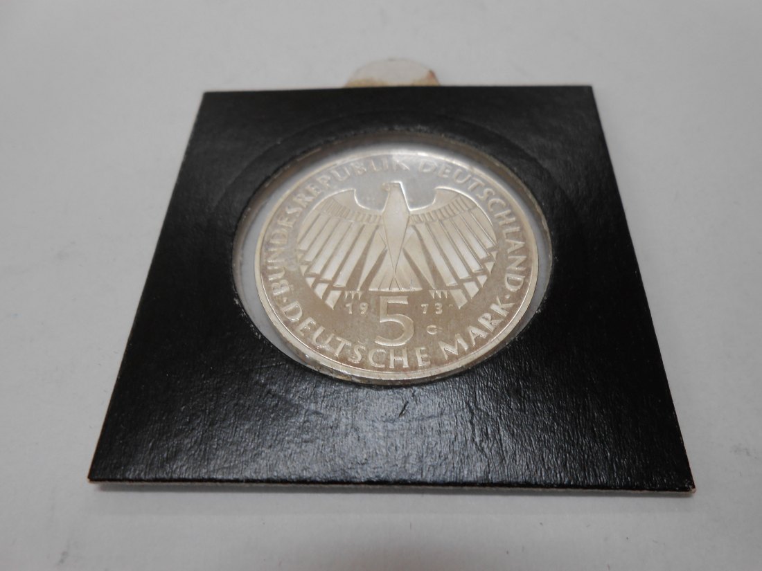 Deutschland 5 DM Gedenkmünze 1973 G   