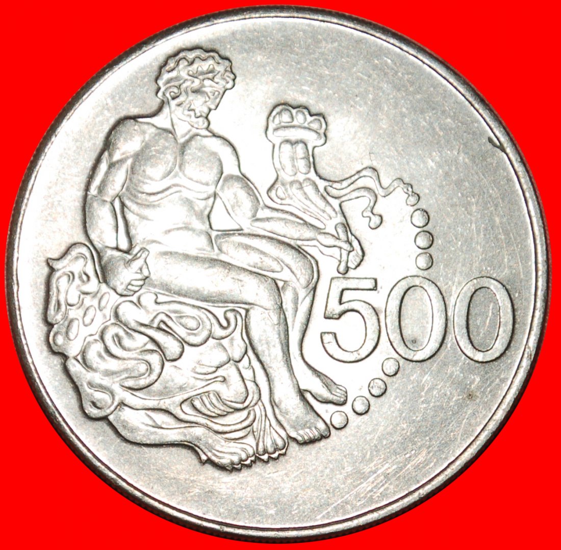 * GREAT BRITAIN (1975-1977):CYPRUS★500 MILS 1975 NUDE HERACLES (411–374 BCE)★LOW START ★ NO RESERVE!