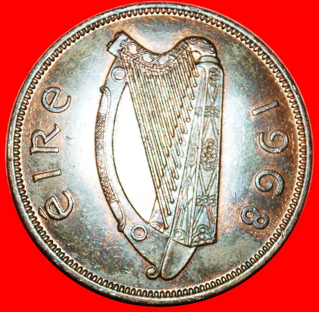  * GROSSBRITANNIEN (1938-1968): IRLAND ★ 1 PENNY 1968!★OHNE VORBEHALT!   