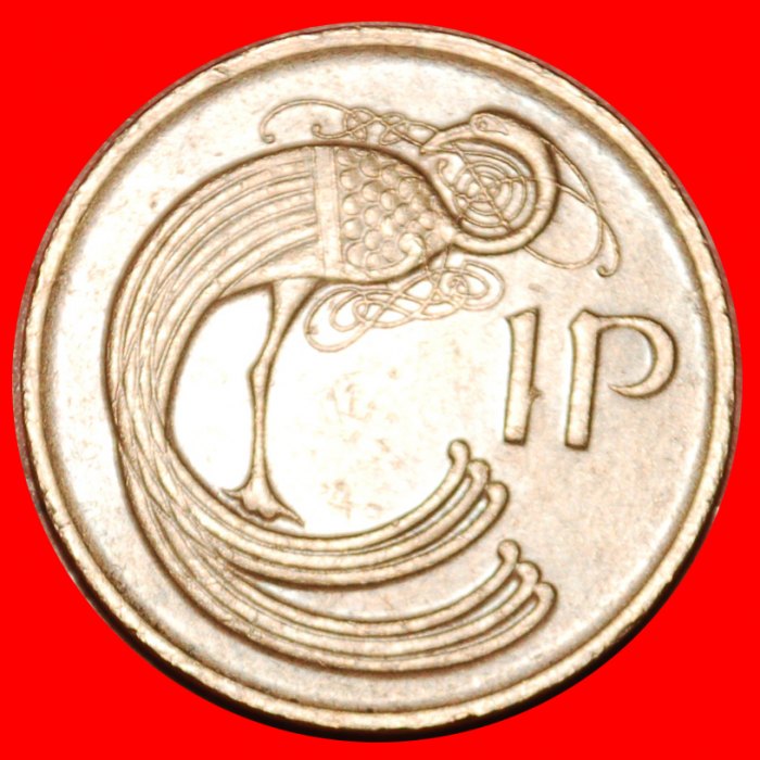  * BOOK OF KELLS (1971-2000): IRLAND ★ 1 PENNY 1980!★OHNE VORBEHALT!   