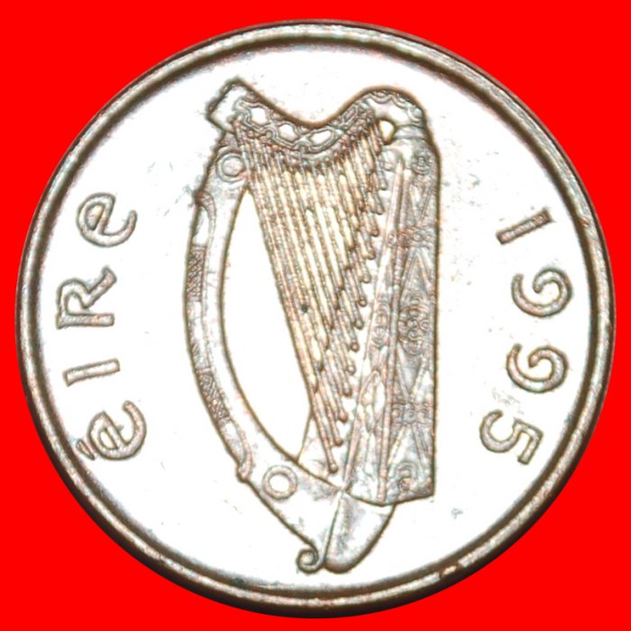  * BOOK OF KELLS (1971-2000): IRLAND ★ 1 PENNY 1995!★OHNE VORBEHALT!   