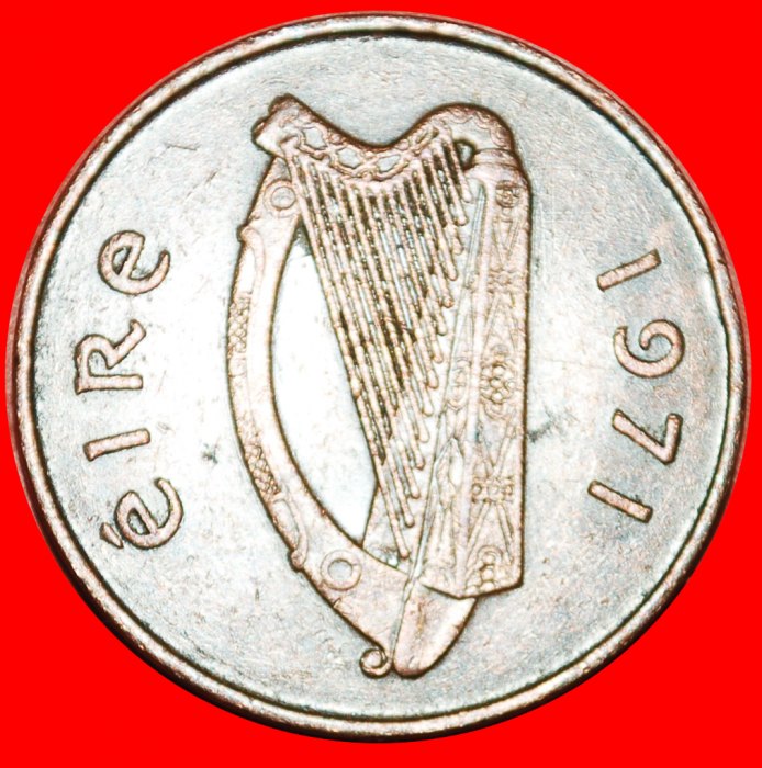  * BOOK OF KELLS (1971-2000): IRLAND ★ 2 PENCE 1971! ★OHNE VORBEHALT!   