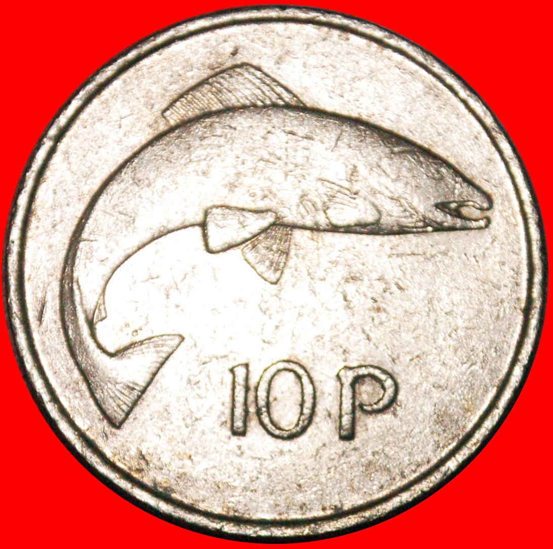  * GREAT BRITAIN (1969-1986): IRELAND ★ 10 PENCE 1975 FISH! ★LOW START ★ NO RESERVE!   
