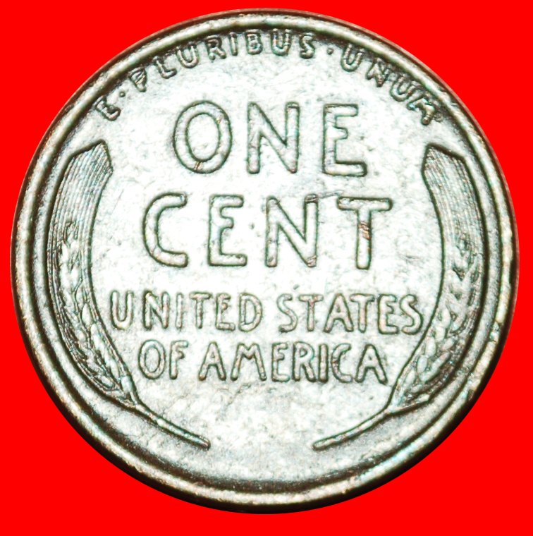  * WEIZEN PENNY (1909-1958): USA ★ 1 CENT 1918! LINCOLN (1809-1865)★OHNE VORBEHALT!   