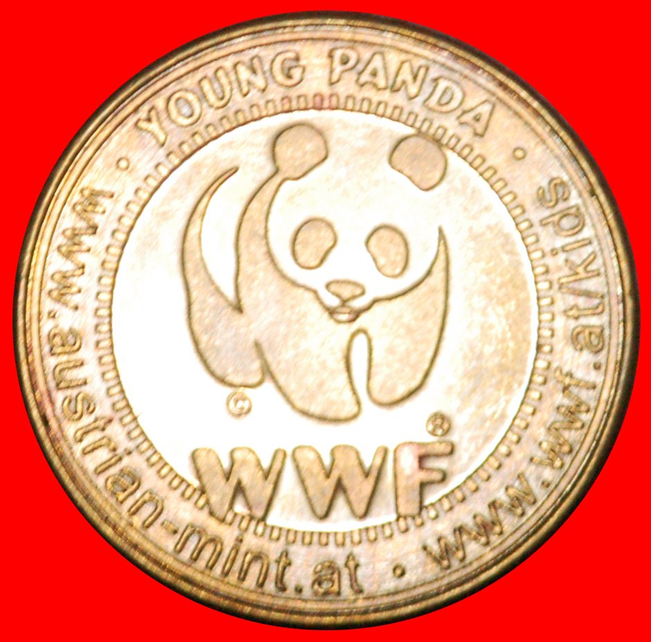  * BEAVER: AUSTRIA ★ WWF for kids UNC MINT LUSTRE TO BE PUBLISHED! ★LOW START ★ NO RESERVE!   
