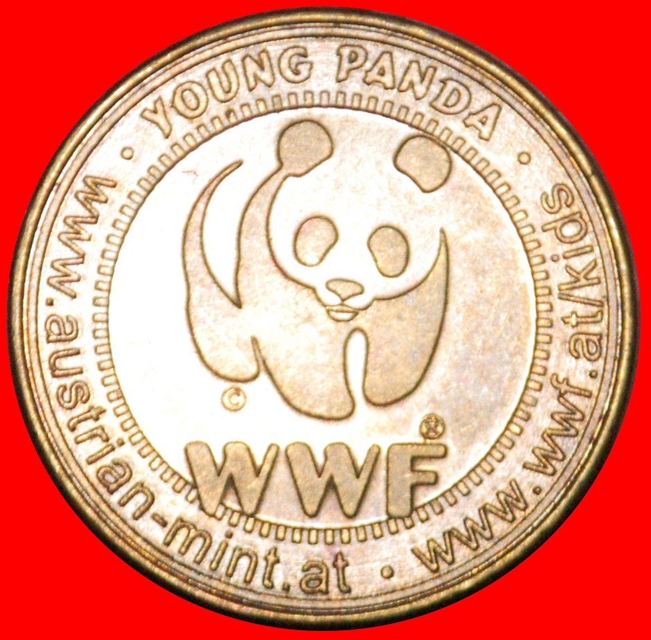  * BROWN BEAR: AUSTRIA ★ WWF for kids UNC MINT LUSTRE TO BE PUBLISHED! ★LOW START ★ NO RESERVE!   