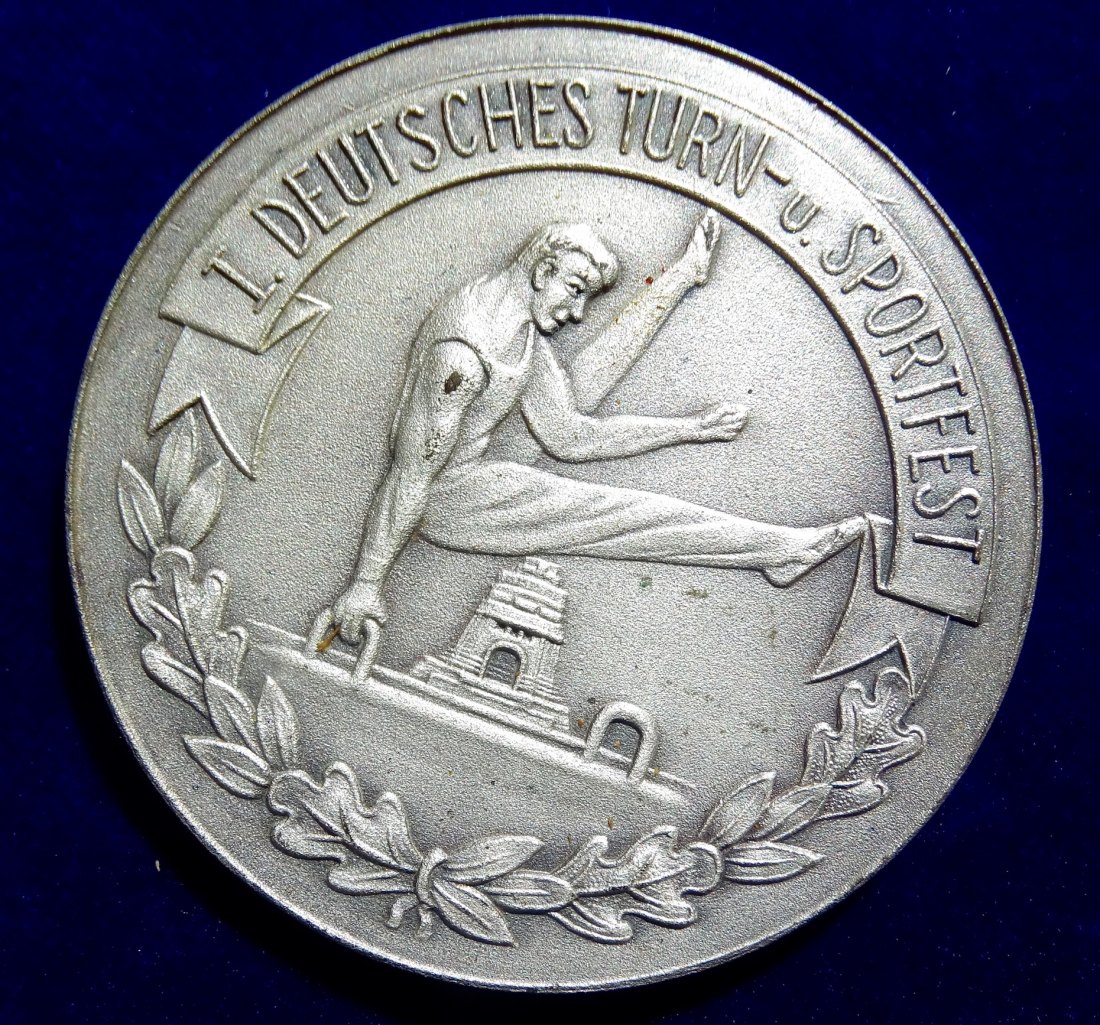  Leipzig 1954 Medaille 1. Deutsches Turn- und Sportfest   