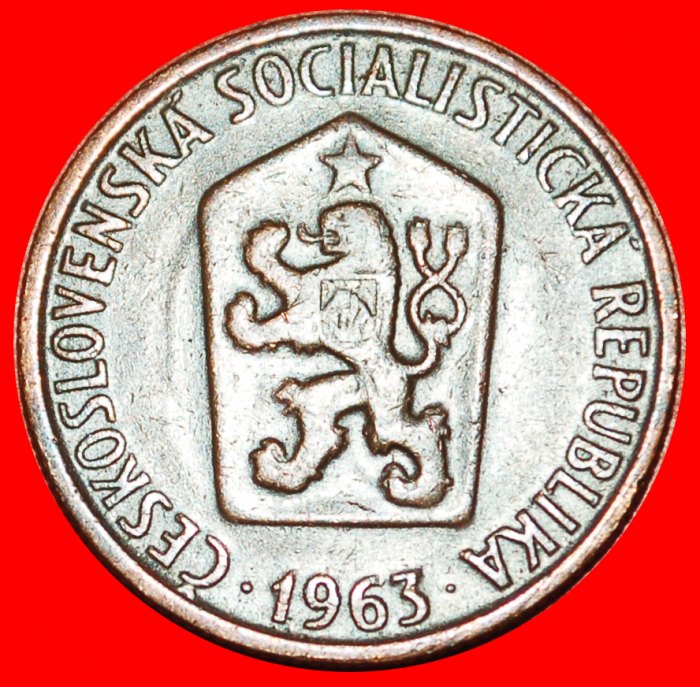  * COMMUNISM (1963-1971): CZECHOSLOVAKIA ★ 50 HELLER 1963! LOW START ★ NO RESERVE!   