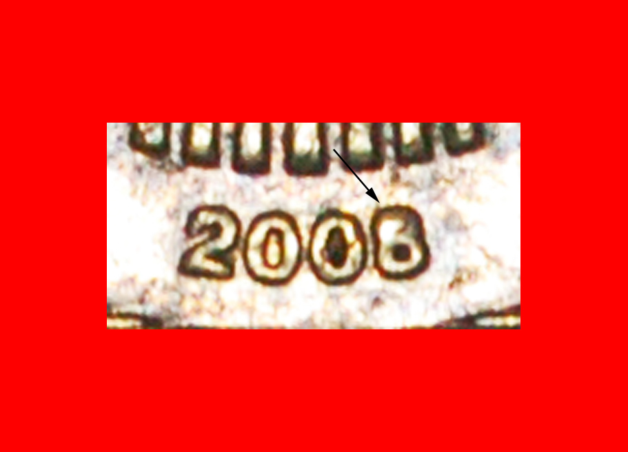  * NICHT-PHALLISCHE TYP (2008-2023): DEUTSCHLAND ★ 2 EURO 2008A! ★OHNE VORBEHALT!   