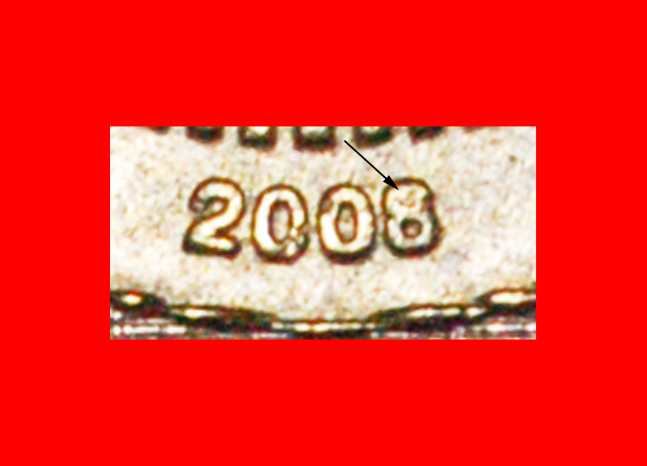  * NICHT-PHALLISCHE TYP (2008-2023): DEUTSCHLAND ★ 2 EURO 2008J! ★OHNE VORBEHALT!   