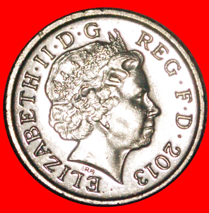  * SCHIELD (2011-2015): GROSSBRITANNIEN★5 PENCE 2013 uSTG! ELISABETH II. (1953-2022) ★OHNE VORBEHALT!   